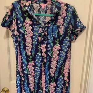 Lilly Pulitzer T-Shirt Dress. Medium. GUC